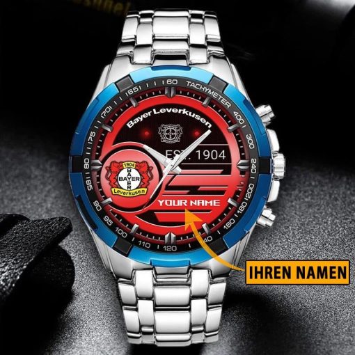 Bayer 04 Leverkusen Individueller Name Neue Version Stellare Uhr