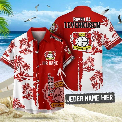 Bayer 04 Leverkusen Individueller Name Neues Modell Aloha-Outfit