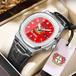 Bayer 04 Leverkusen Individueller Name Neue Version Heritage-Uhr
