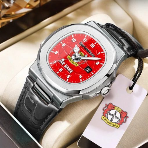 Bayer 04 Leverkusen Individueller Name Neue Version Heritage-Uhr