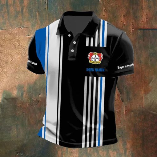 Bayer 04 Leverkusen Individueller Name Neue Version Polo Hemd