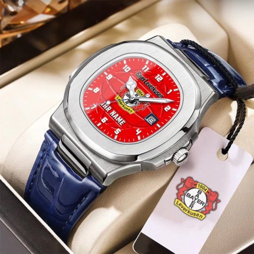 Bayer 04 Leverkusen Individueller Name Neue Version Heritage-Uhr