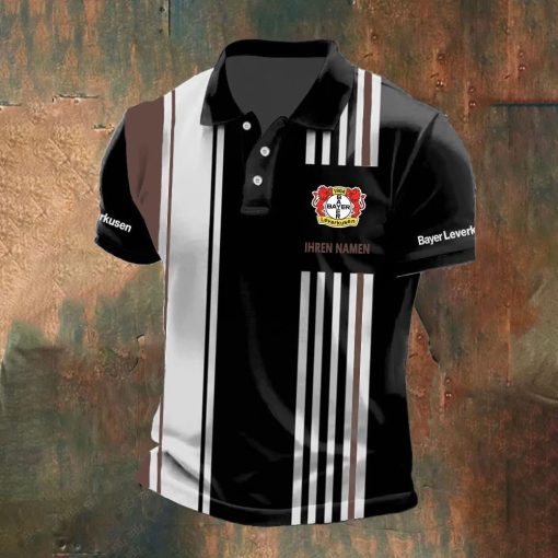 Bayer 04 Leverkusen Individueller Name Neue Version Polo Hemd