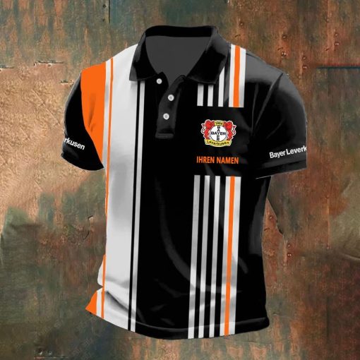 Bayer 04 Leverkusen Individueller Name Neue Version Polo Hemd