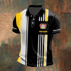 Bayer 04 Leverkusen Individueller Name Neue Version Polo Hemd