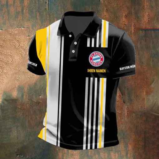 Bayern München Individueller Name Neue Version Polo Hemd