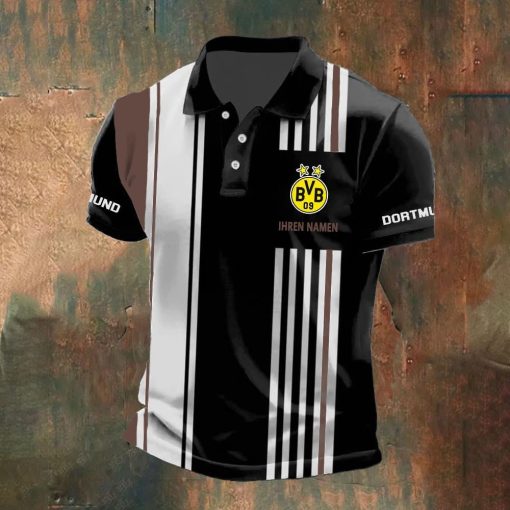 Borussia Dortmund Individueller Name Neue Version Polo Hemd