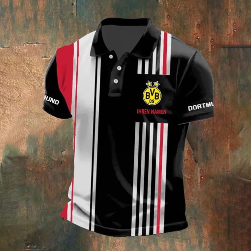 Borussia Dortmund Individueller Name Neue Version Polo Hemd