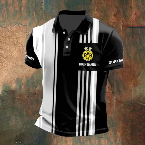 Borussia Dortmund Individueller Name Neue Version Polo Hemd