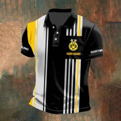 Borussia Dortmund Individueller Name Neue Version Polo Hemd