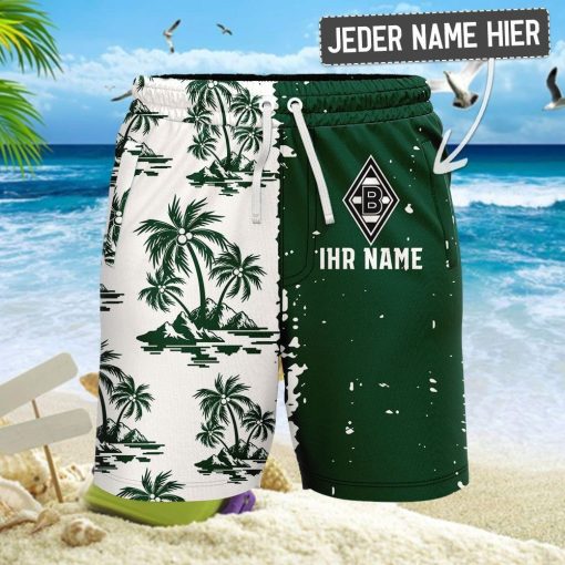 Borussia Mönchengladbach Individueller Name Neues Modell Aloha-Outfit Borussia Mönchengladbach Individueller Name Neues Modell Aloha-Outfit