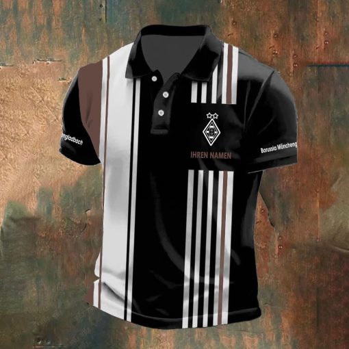 Borussia Mönchengladbach Individueller Name Neue Version Polo Hemd