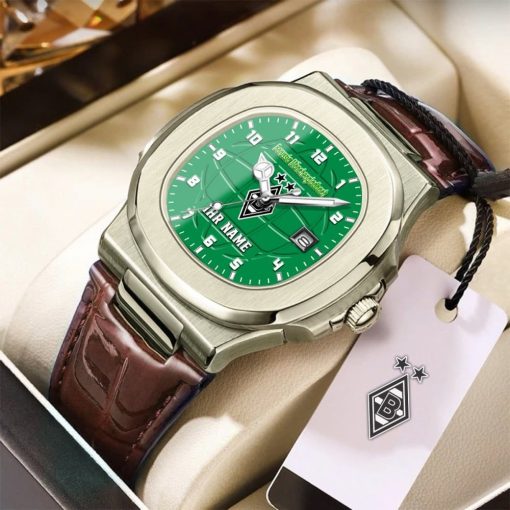 Borussia Mönchengladbach Individueller Name Neue Version Heritage-Uhr