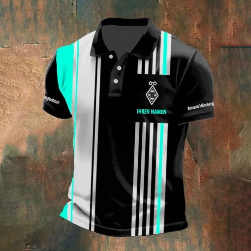 Borussia Mönchengladbach Individueller Name Neue Version Polo Hemd