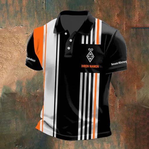 Borussia Mönchengladbach Individueller Name Neue Version Polo Hemd