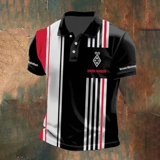 Borussia Mönchengladbach Individueller Name Neue Version Polo Hemd