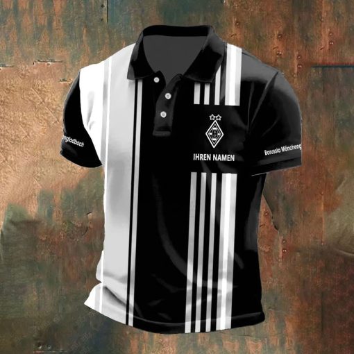 Borussia Mönchengladbach Individueller Name Neue Version Polo Hemd