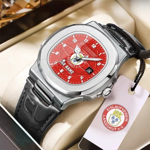 EV Landshut Individueller Name Neue Version Heritage-Uhr