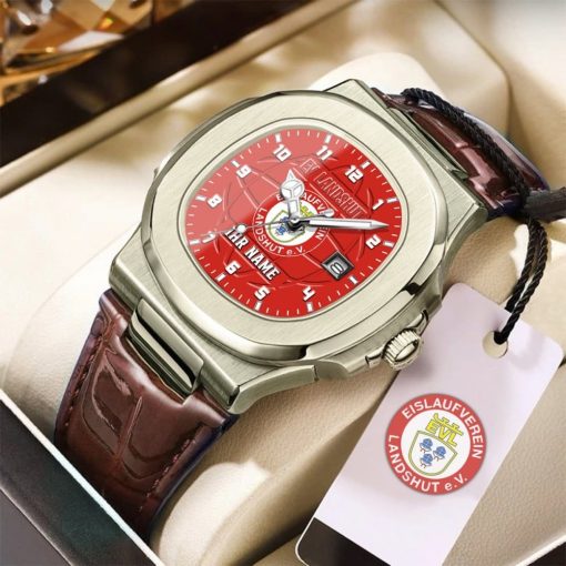EV Landshut Individueller Name Neue Version Heritage-Uhr