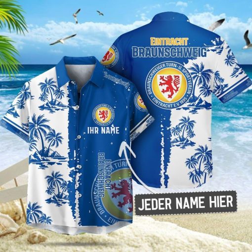Eintracht Braunschweig Individueller Name Neues Modell Aloha-Outfit
