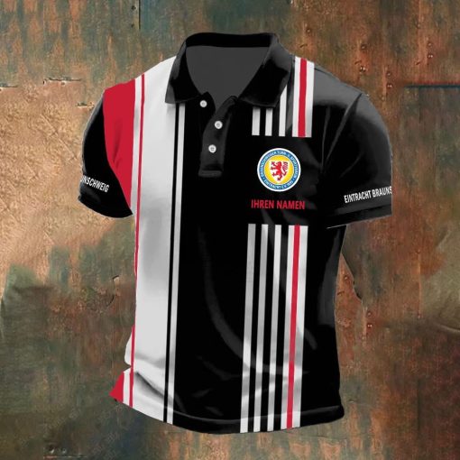 Eintracht Braunschweig Individueller Name Neue Version Polo Hemd Eintracht Braunschweig Individueller Name Neue Version Polo Hemd