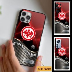 Eintracht Frankfurt Individueller Name Neue Edition Fleece-Bademantel