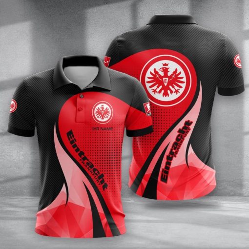 Eintracht Frankfurt Individueller Name Neues Modell Polo Hemd