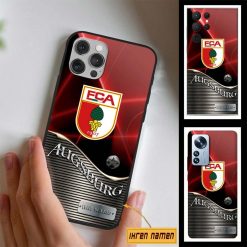 FC Augsburg Individueller Name Neue Version Handyhülle