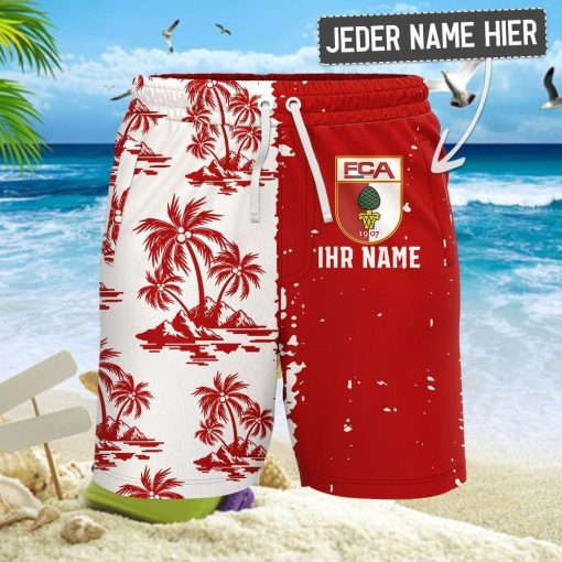 FC Augsburg Individueller Name Neues Modell Aloha-Outfit FC Augsburg Individueller Name Neues Modell Aloha-Outfit