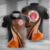FC St. Pauli Individueller Name Neues Modell Polo Hemd