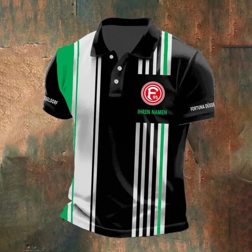 Fortuna Düsseldorf Individueller Name Neue Version Polo Hemd