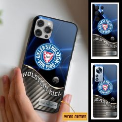 Holstein Kiel Individueller Name Sonderausgabe Leder-Handyhülle