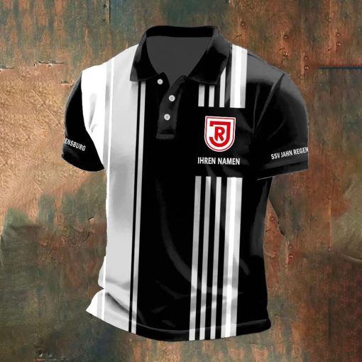 Jahn Regensburg Individueller Name Neue Version Polo Hemd Jahn Regensburg Individueller Name Neue Version Polo Hemd