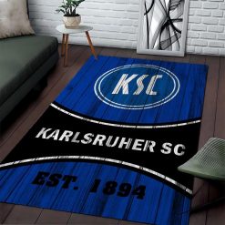 Karlsruher SC Neue Version Bodenteppich
