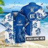 Karlsruher SC Individueller Name Neues Modell Aloha-Outfit