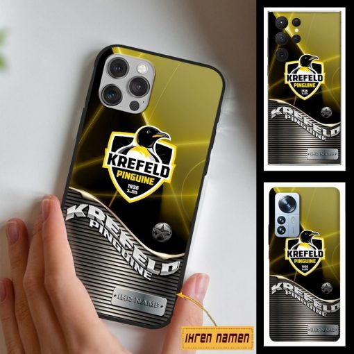 Krefeld Pinguine Individueller Name Neue Version Handyhülle