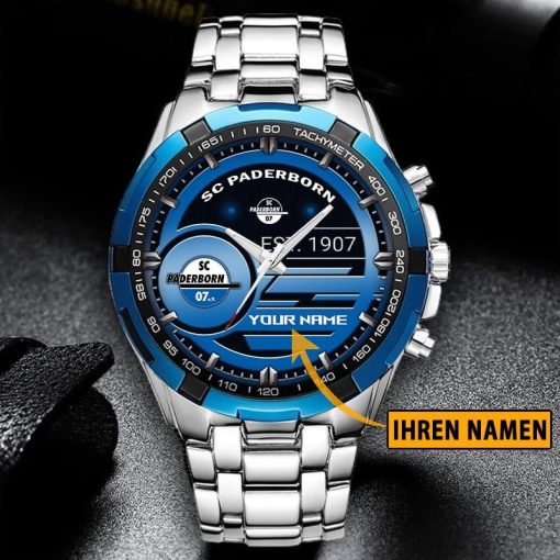 SC Paderborn 07 Individueller Name Neue Version Stellare Uhr SC Paderborn 07 Individueller Name Neue Version Stellare Uhr