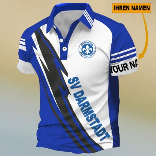 SV Darmstadt 98 Individueller Name Neues Design Polo Hemd