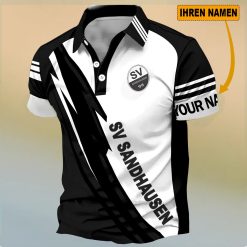 SV Sandhausen Individueller Name Neues Design Polo Hemd