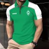 SV Werder Bremen Individueller Name Modernes Sport – Reißverschluss Poloshirt