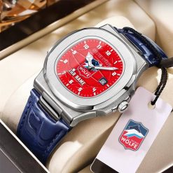 Selber Wölfe Individueller Name Neue Version Heritage-Uhr