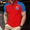 SpVgg Unterhaching Individueller Name Modernes Sport – Reißverschluss Poloshirt