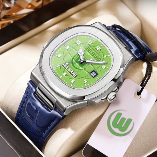 VfL Wolfsburg Individueller Name Neue Version Heritage-Uhr