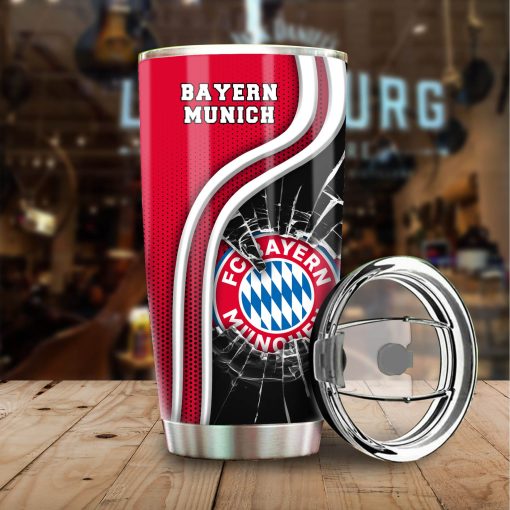 Bayern München Individueller Name Geschenk für Fans Tumbler
