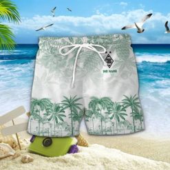 Borussia Mönchengladbach Individueller Name Einzigartiges Tropisches Muster Aloha-Outfit