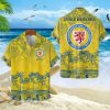 Eintracht Braunschweig Individueller Name Einzigartiges Tropisches Muster Aloha-Outfit