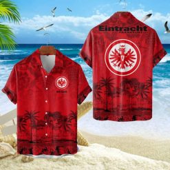 Eintracht Frankfurt Individueller Name Einzigartiges Tropisches Muster Aloha-Outfit