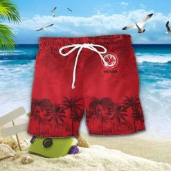 Eintracht Frankfurt Individueller Name Einzigartiges Tropisches Muster Aloha-Outfit