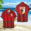 FC Augsburg Individueller Name Einzigartiges Tropisches Muster Aloha-Outfit
