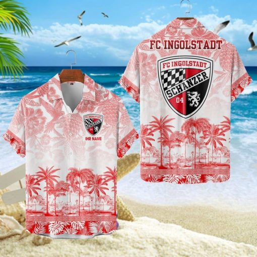 FC Ingolstadt 04 Individueller Name Einzigartiges Tropisches Muster Aloha-Outfit